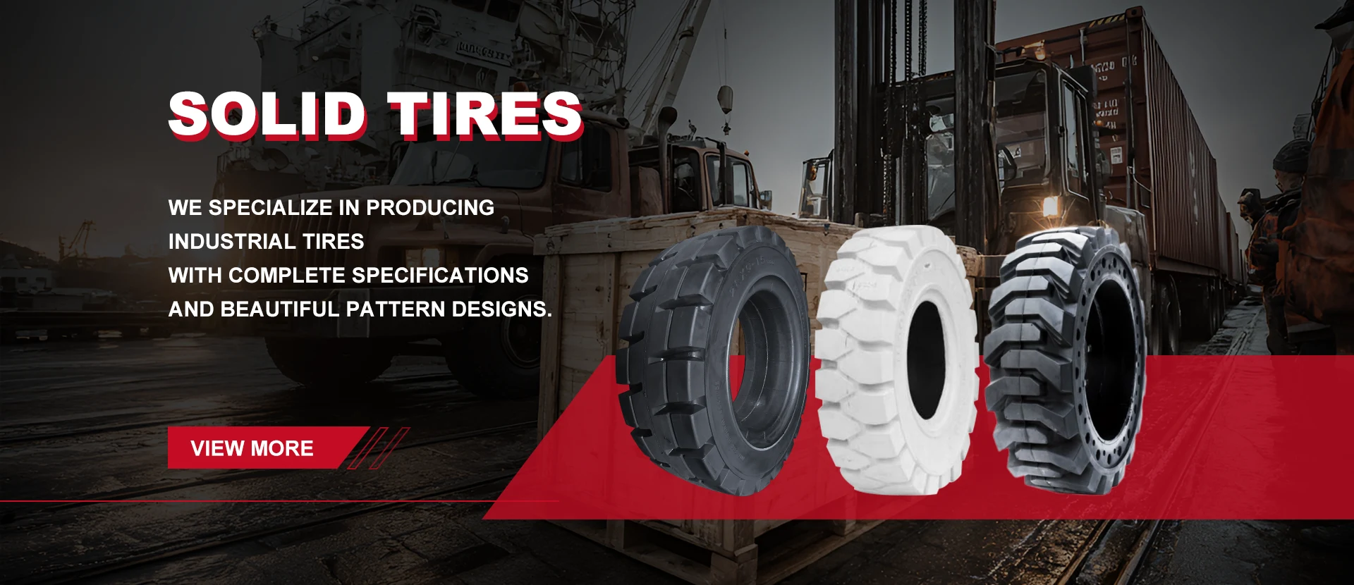 China Solid Tires Supplier