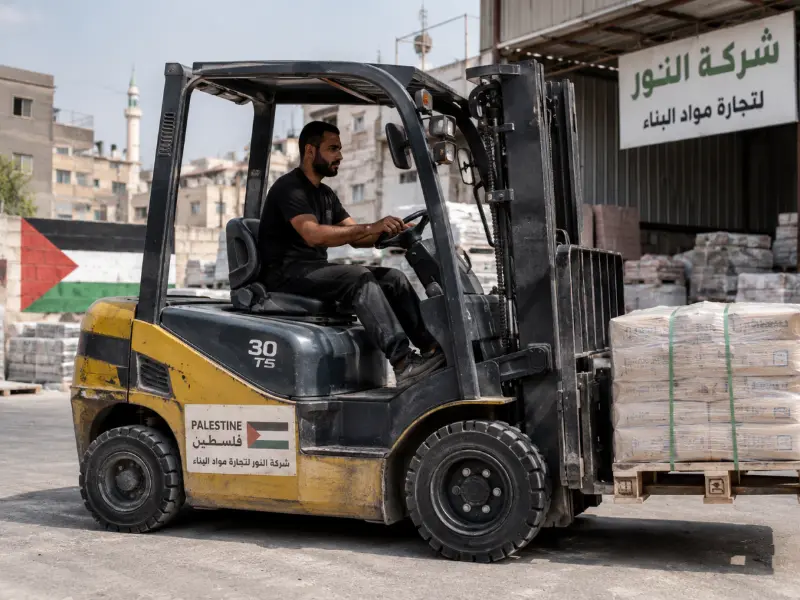 On-site Application Feedback from a Palestinian Forklift Client